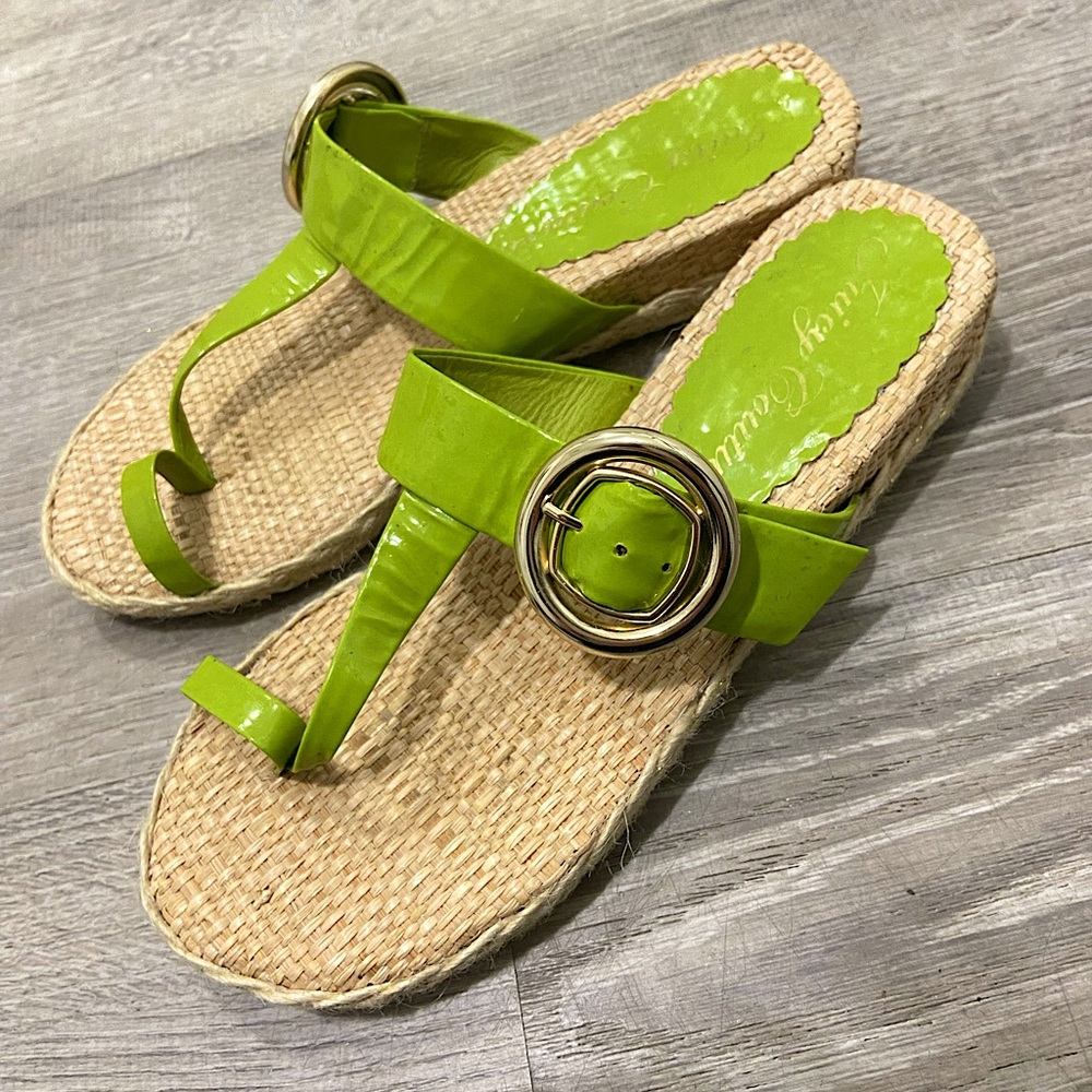 Juicy Couture Espadrilles Wedge Sandals | Women’s Size 7
